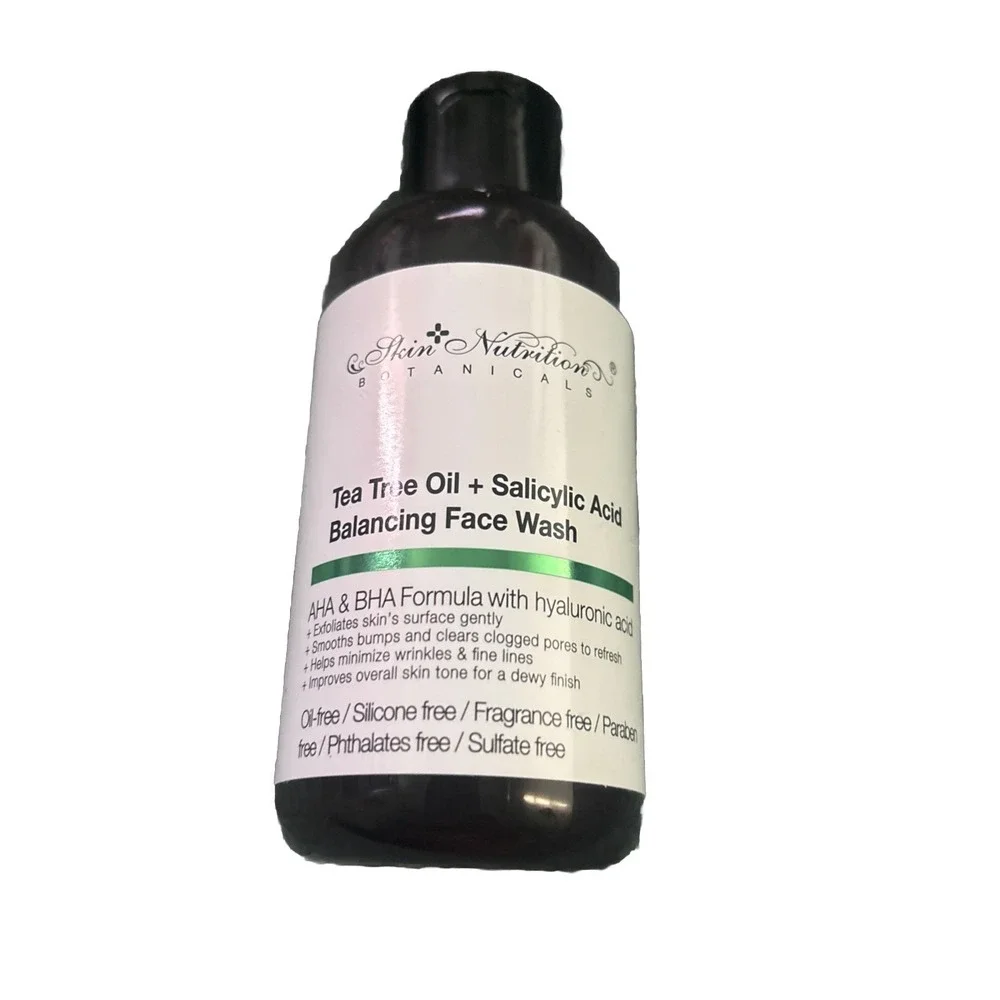 Skin Nutrition Botanicals Tea‎ Tree Oil + Salicylic Acid Balancing Face Wash